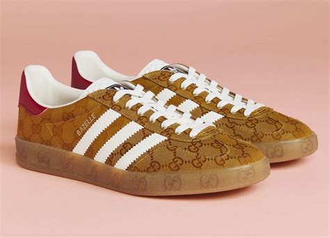 adidas x gucci gazelle yellow